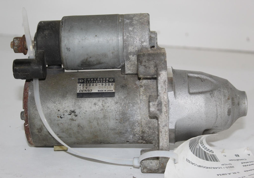 JEEP WRANGLER Starter Motor (3.6L) 12 13 14 15 16 17