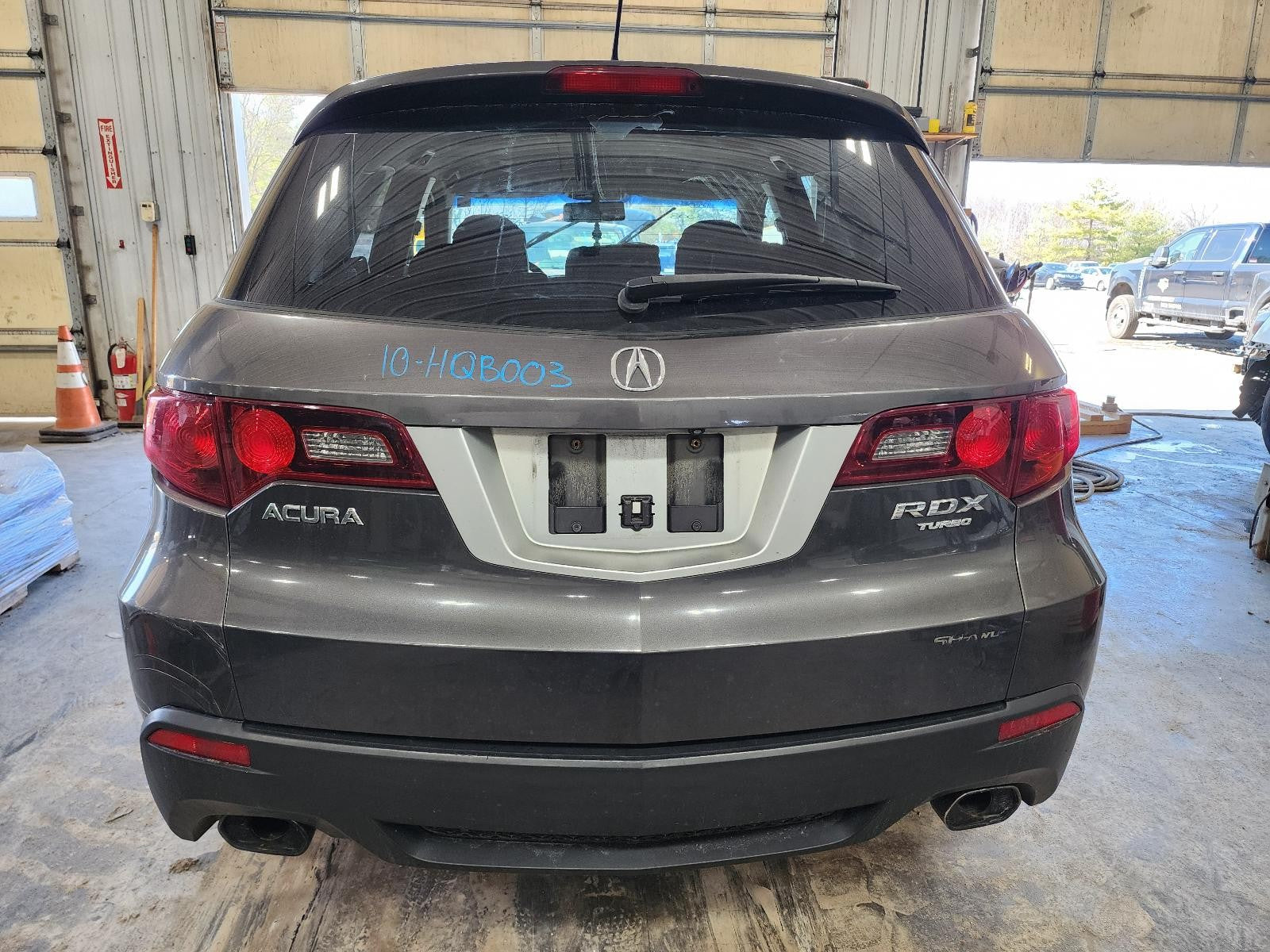 Used Left Tail Light Assembly fits: 2010 Acura Rdx quarter panel mounted Left Gr