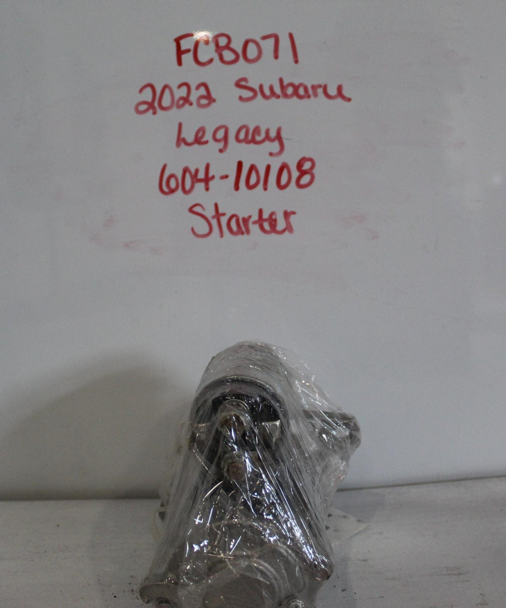 Used Starter Motor fits: 2022 Subaru Legacy 2.5 Grade A