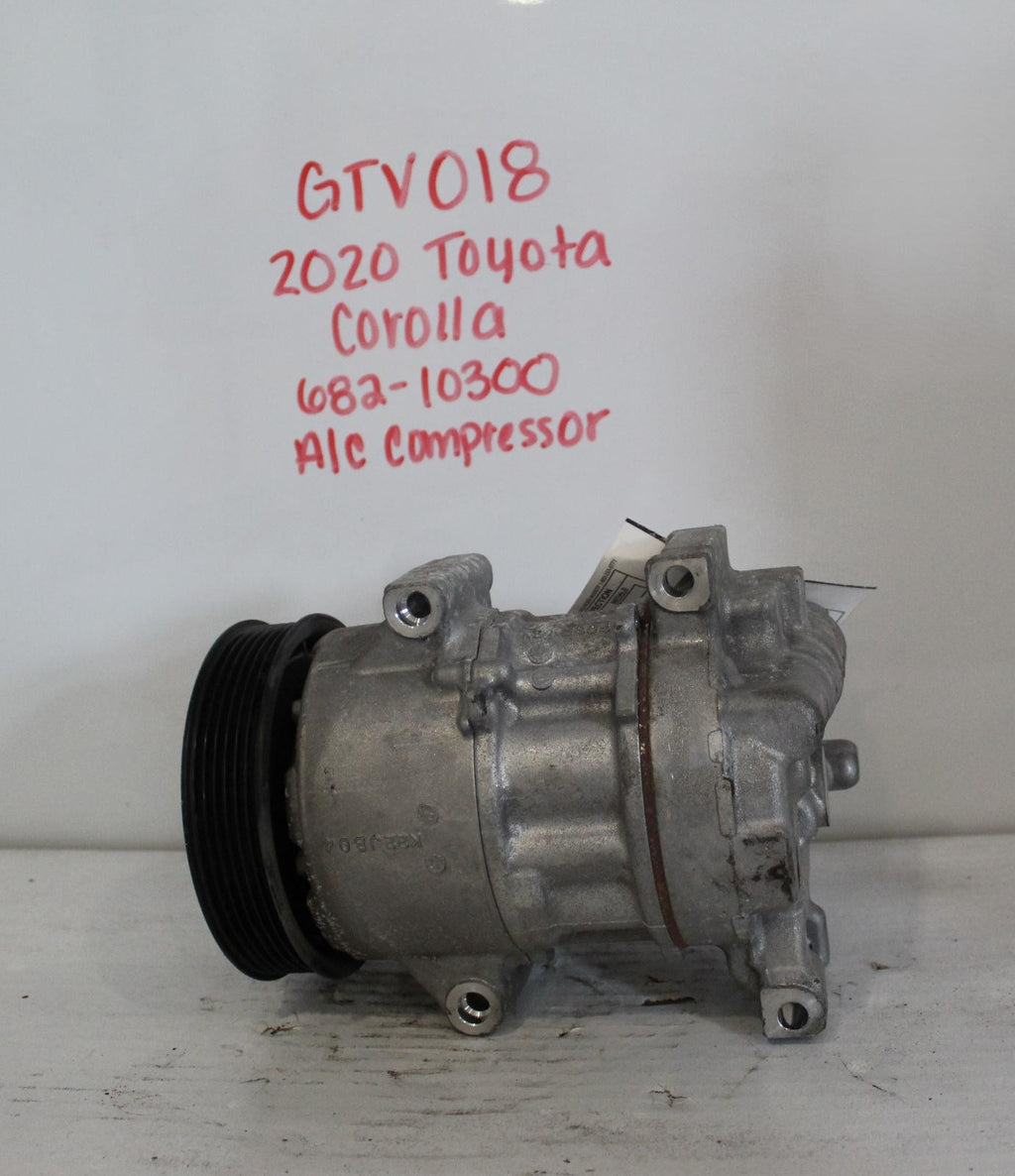 Used A/C Compressor fits: 2020 Toyota Corolla Sedan 1.8L 2ZRFAE engine Grade A