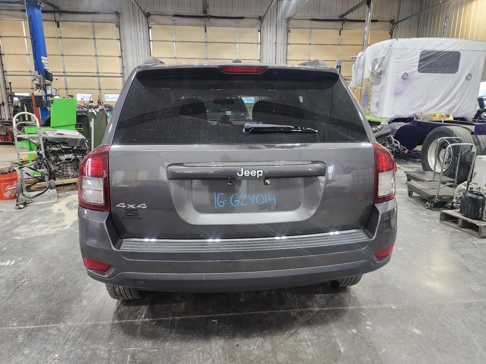 Used Left Tail Light Assembly fits: 2016 Jeep Compass Left Grade A