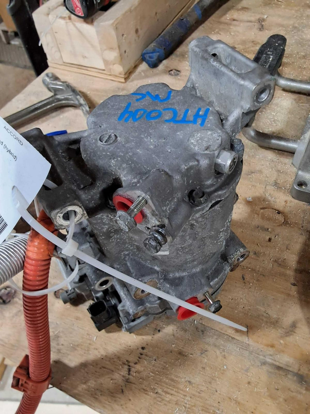 Used A/C Compressor fits: 2019 Honda Accord 2.0L naturally aspirated hybrid Grad