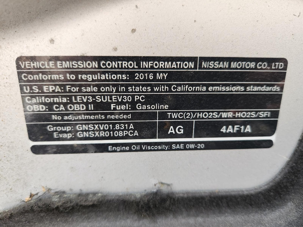 Used Engine Coolant Reservoir fits: 2016 Nissan Sentra  Grade A