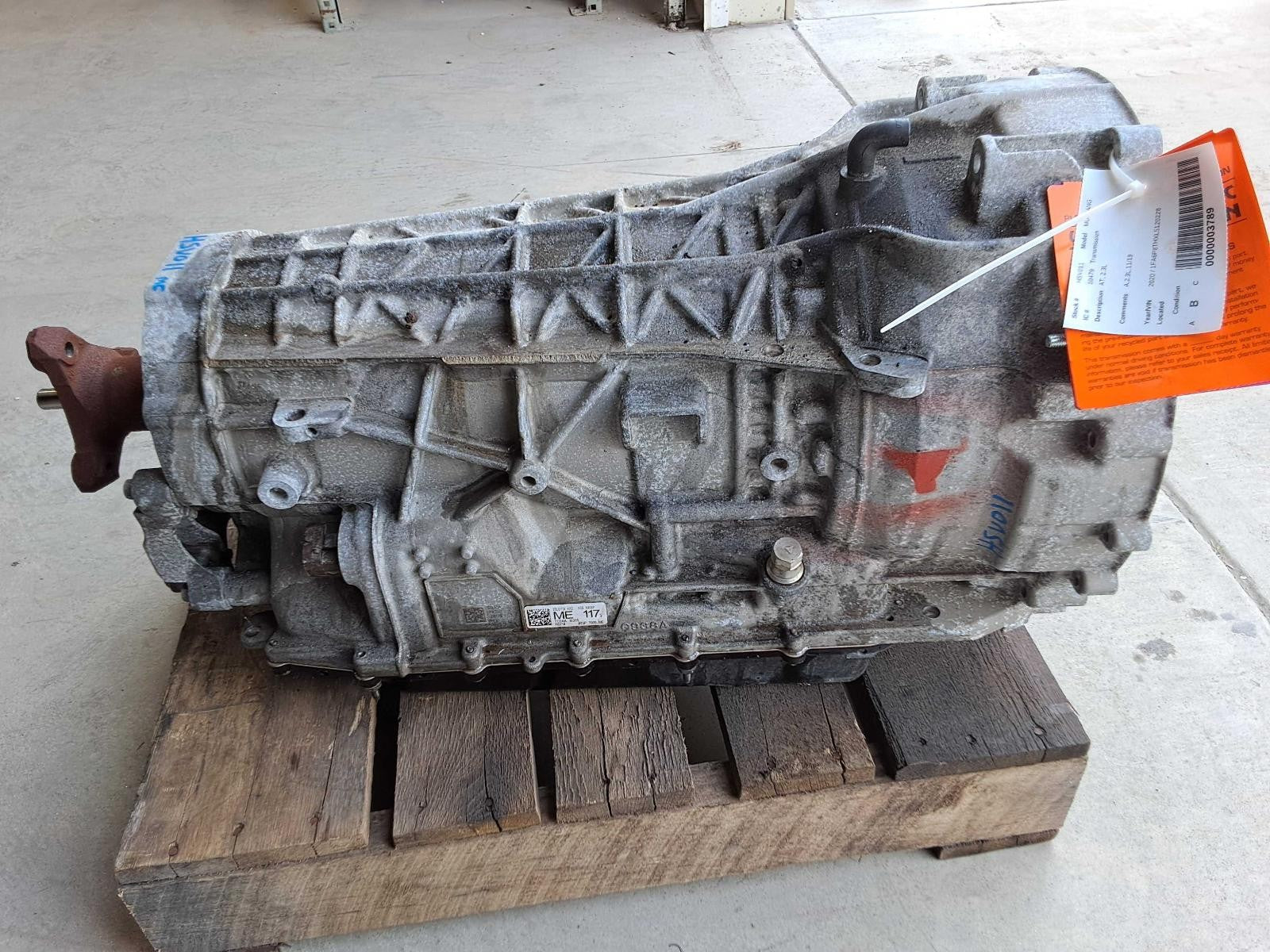 Used Automatic Transmission Assembly fits: 2020 Ford Mustang AT 2.3 Grade B