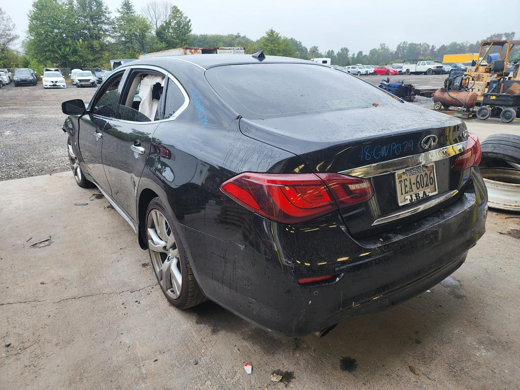 Used Front Left Seat Front fits: 2018 Infiniti Q70 bucket air bag leather electr