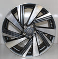 Used Wheel fits: 2017 Nissan Murano 20x7-1/2 alloy machined and painted V spoke