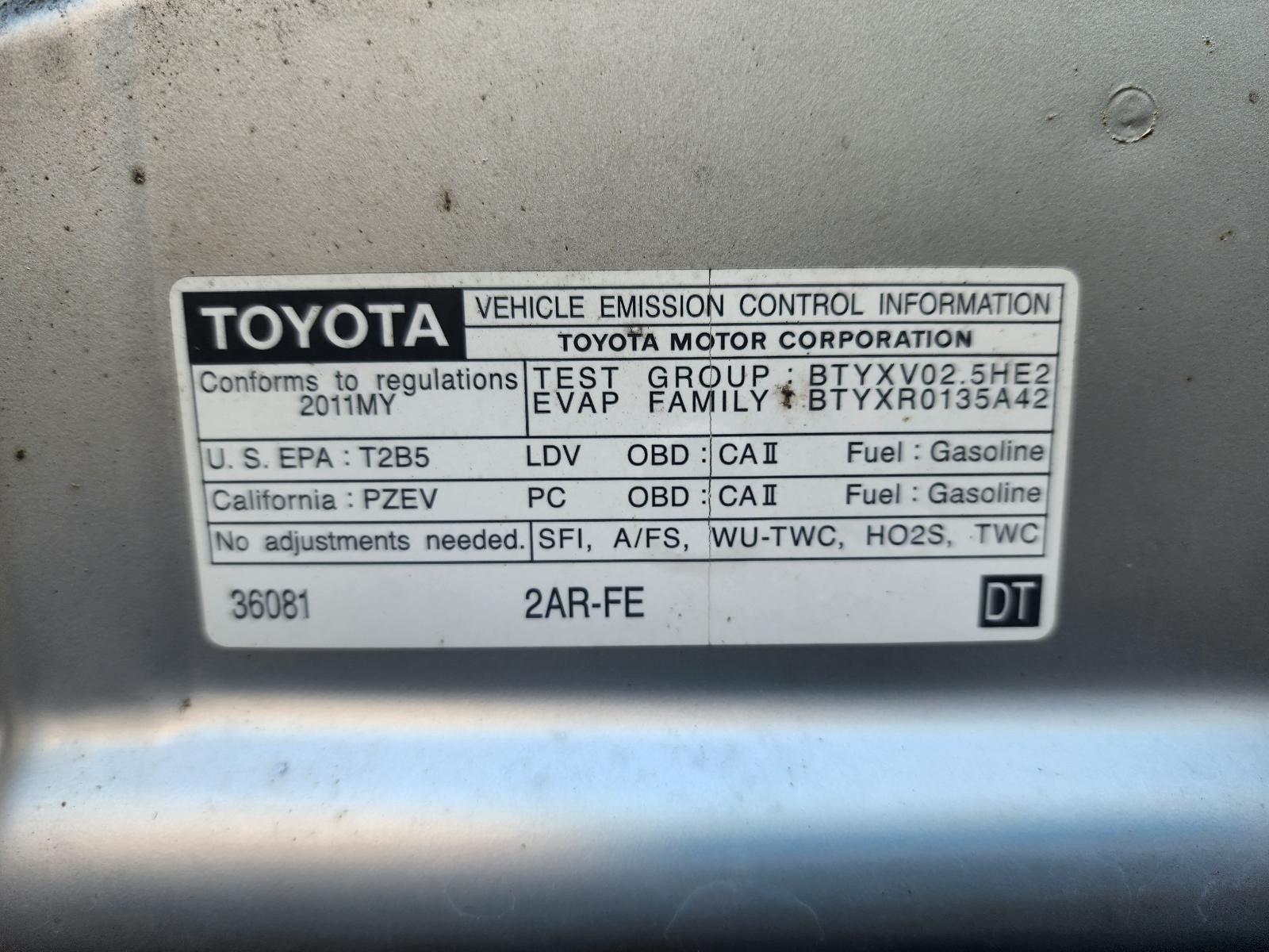 Used Front HVAC Blower Motor fits: 2011 Toyota Camry  Grade A