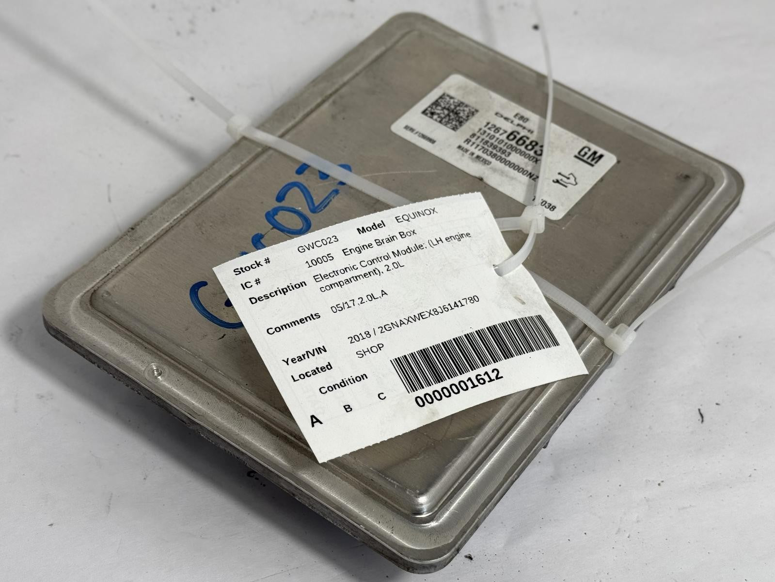 2018-2020 CHEVROLET EQUINOX ENGINE COMPUTER ECU ECM OEM