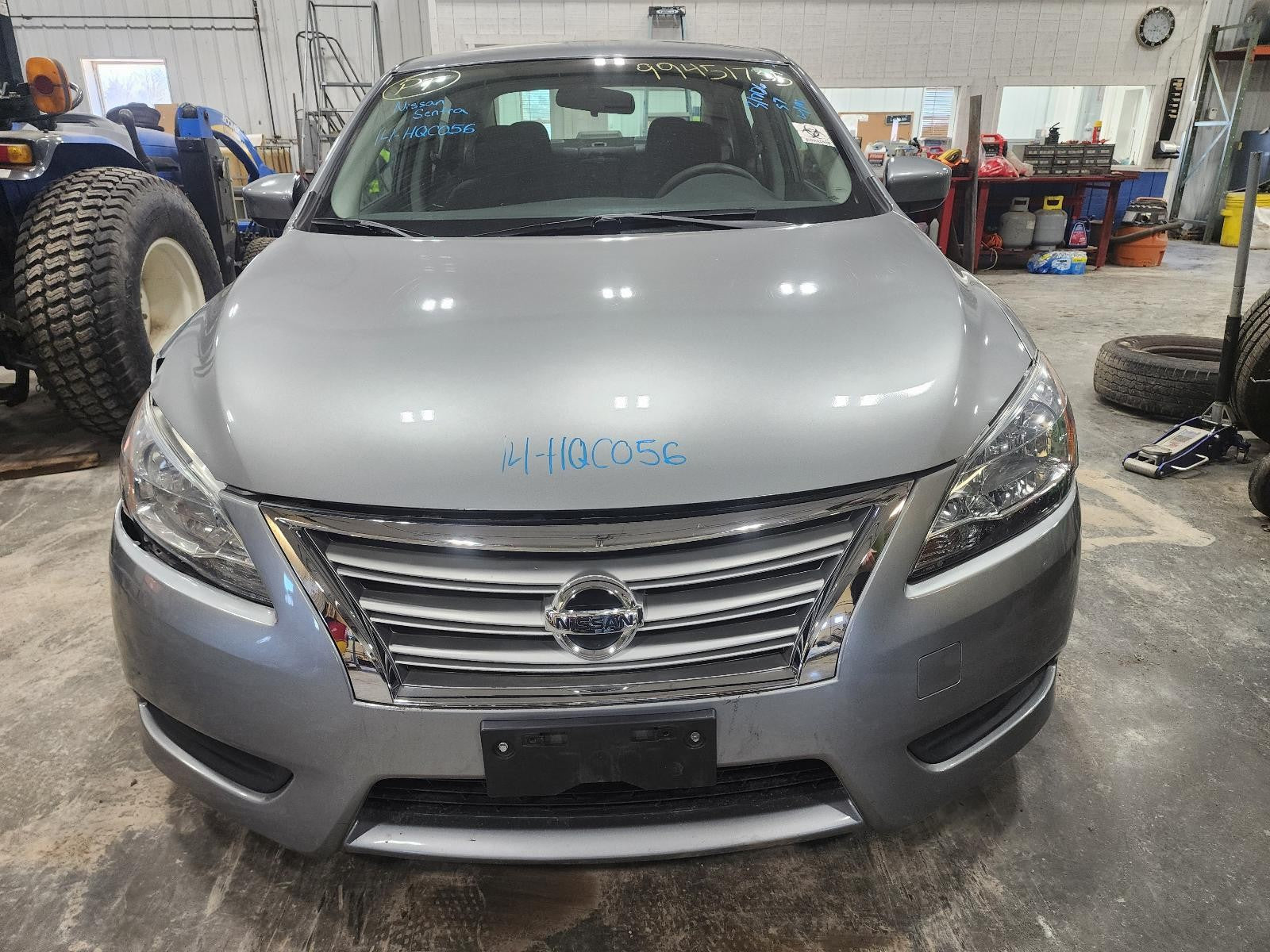 Used Wheel fits: 2014 Nissan Sentra 16x6-1/2 steel Grade A