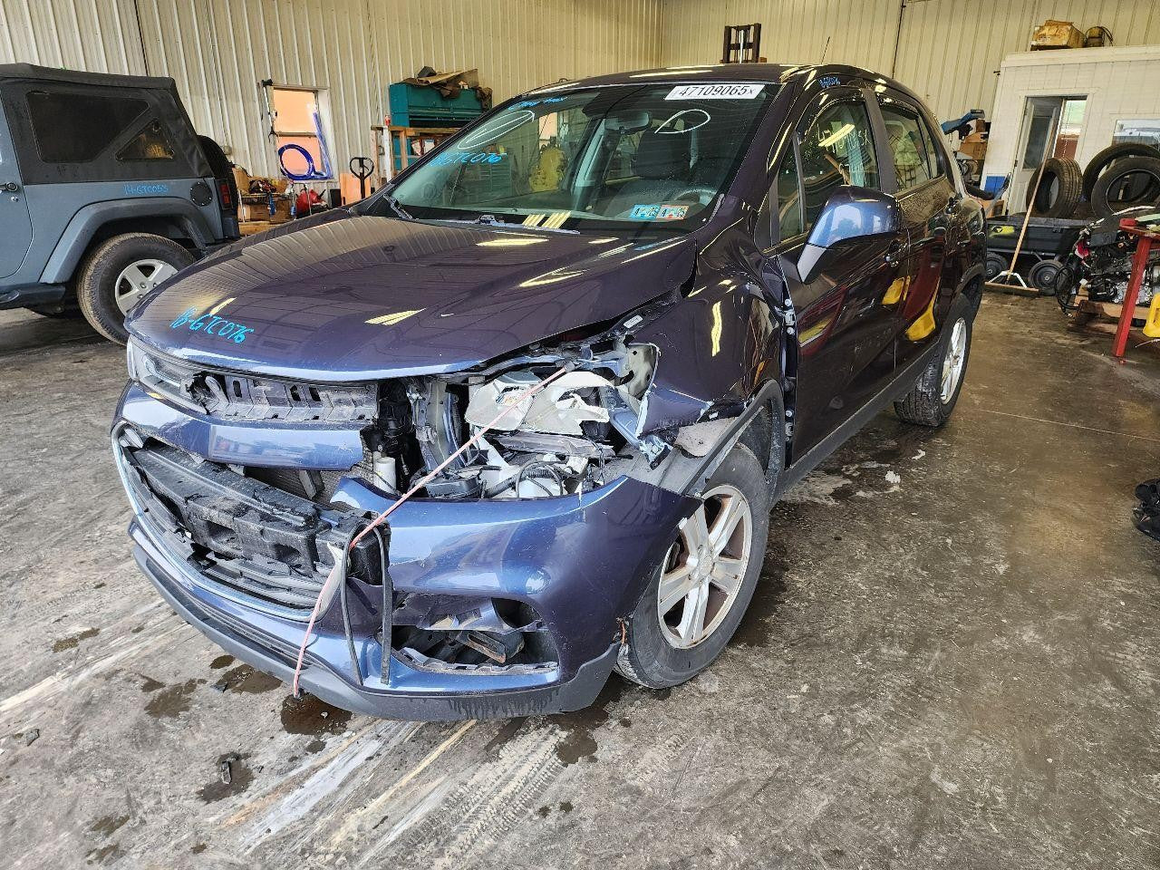 Used Left Tail Light Assembly fits: 2018 Chevrolet Trax Left Grade A