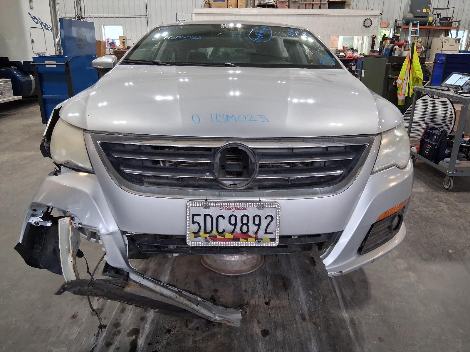 Used Rear Bumper Reinforcement Rear fits: 2010 Volkswagen Cc Rear Grade A