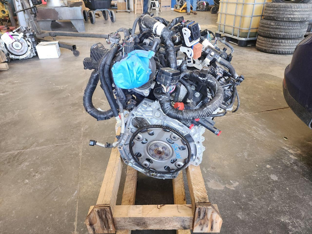 Used Engine Complete Assembly fits: 2021 Nissan Versa 1.6L VIN C 4th digit HR16D