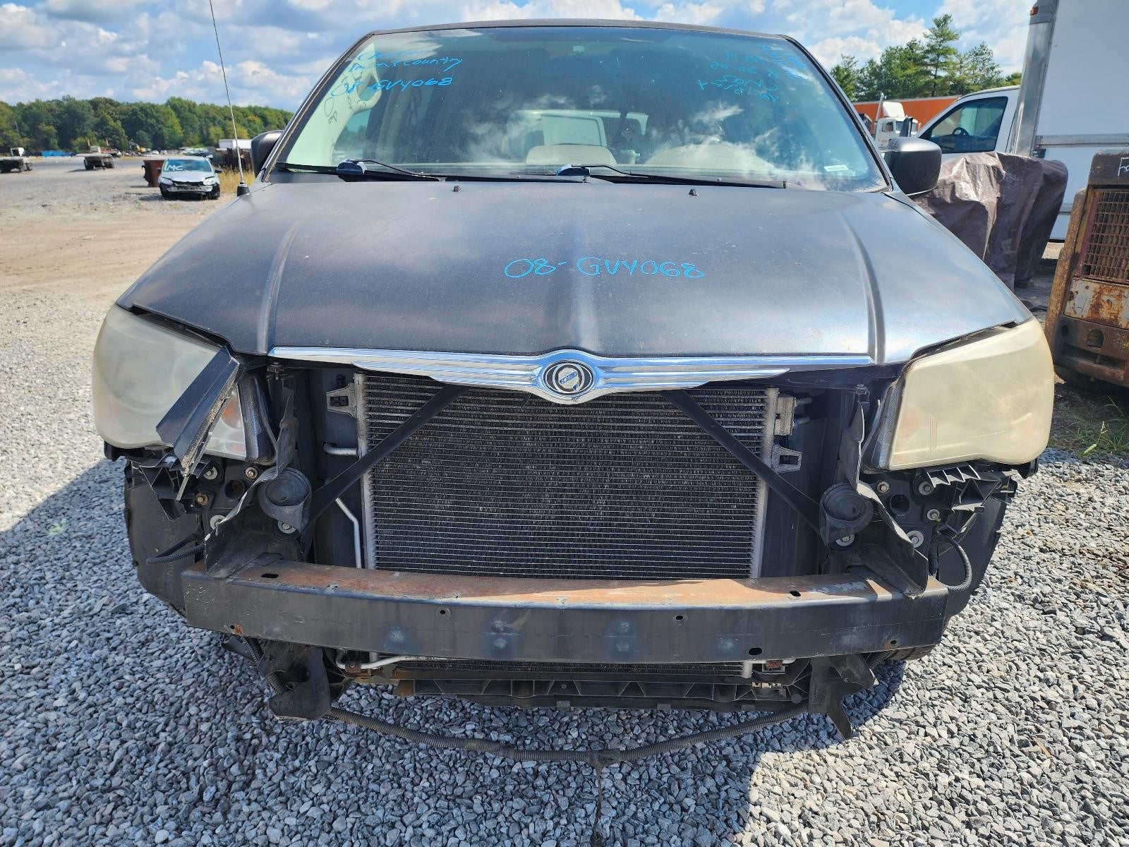 Used Left Tail Light Assembly fits: 2008 Chrysler Town & country Left Grade A