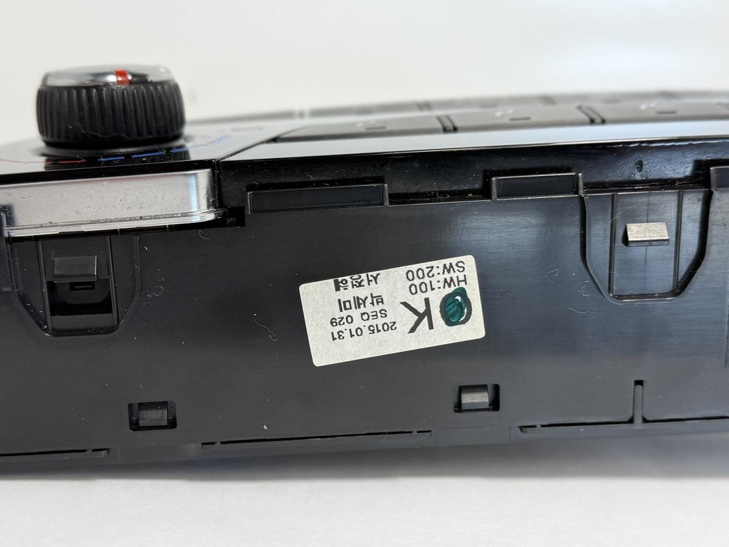 Used A/C Selector Switch fits: 2015 Hyundai Sonata w/o navigation manual tempera
