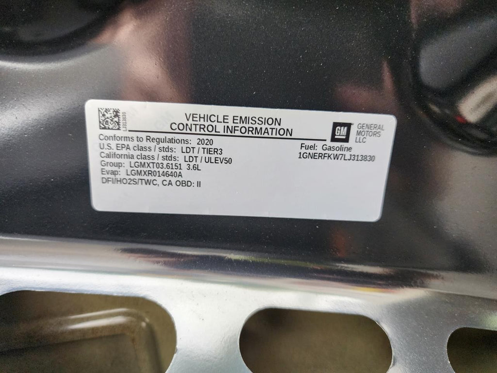 Used Engine Complete Assembly fits: 2020 Chevrolet Traverse 3.6L VIN W 8th digit