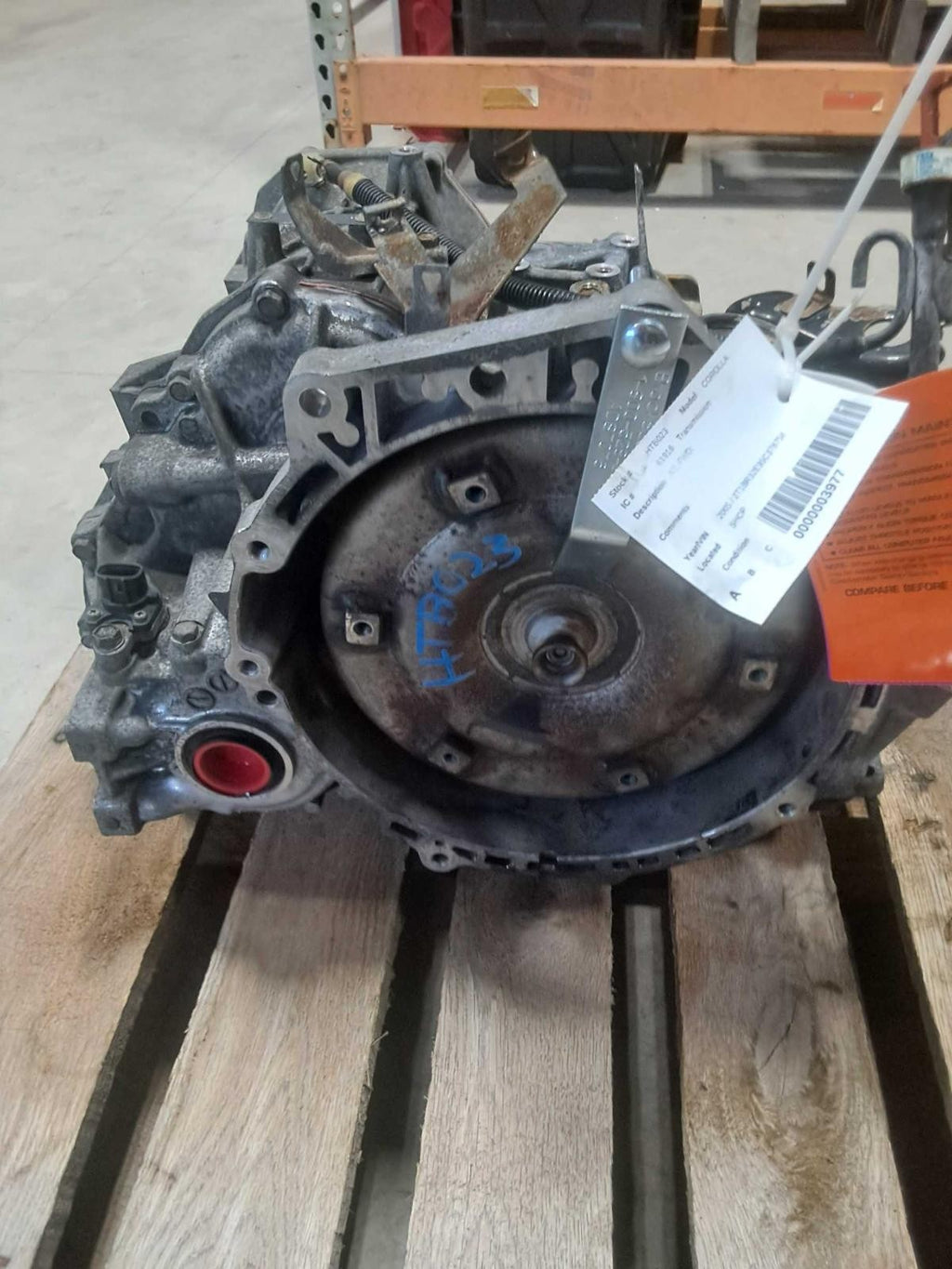 Used Automatic Transmission Assembly fits: 2005 Toyota Corolla AT FWD Grade A