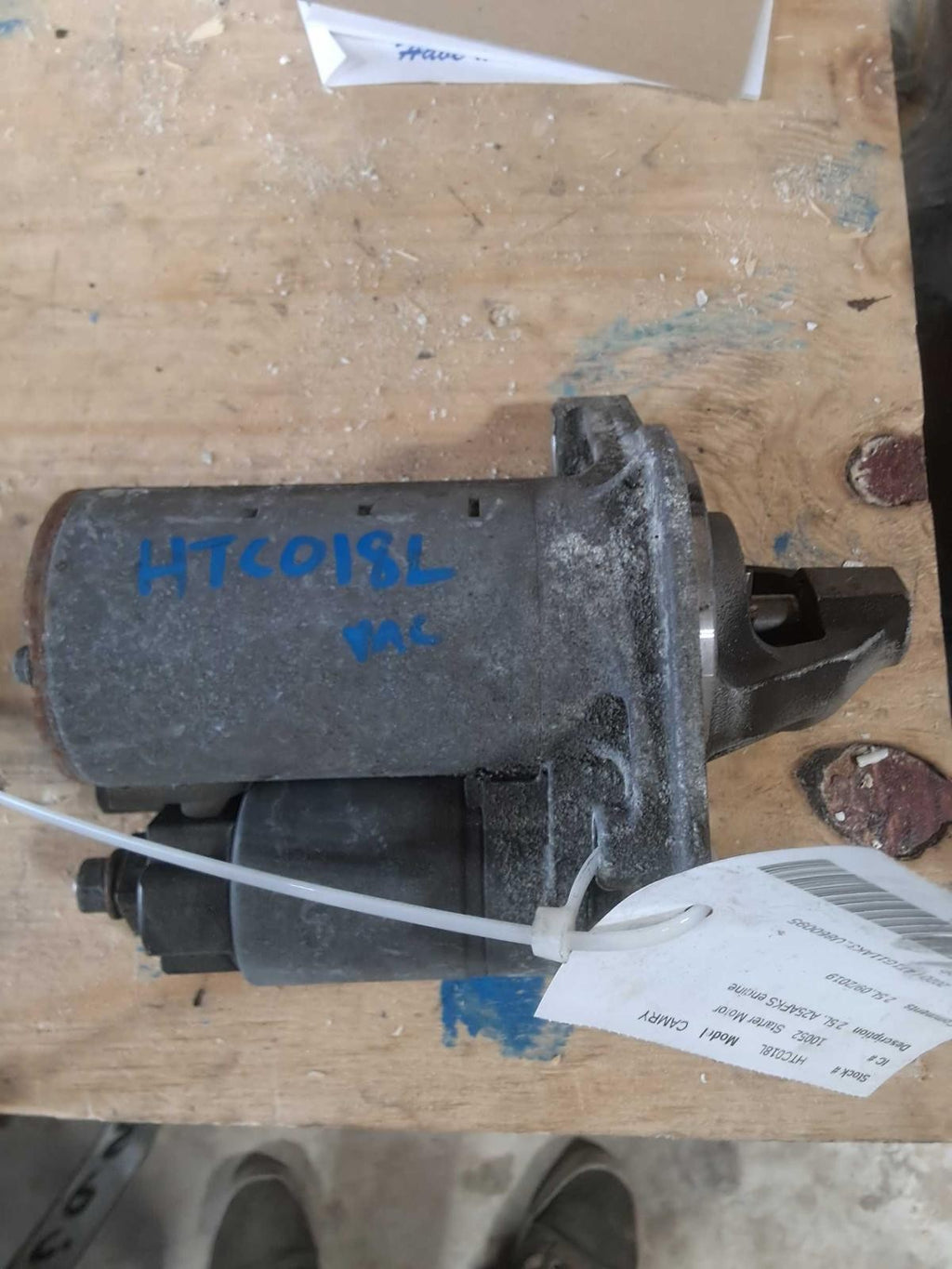 Used Starter Motor fits: 2020 Toyota Camry VIN 1 5th digit 1.3kw Grade B