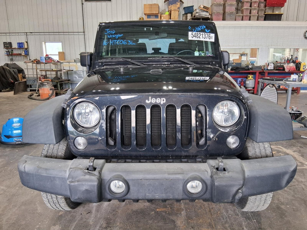 Used Left Headlight Assembly fits: 2016 Jeep Wrangler Left Grade A