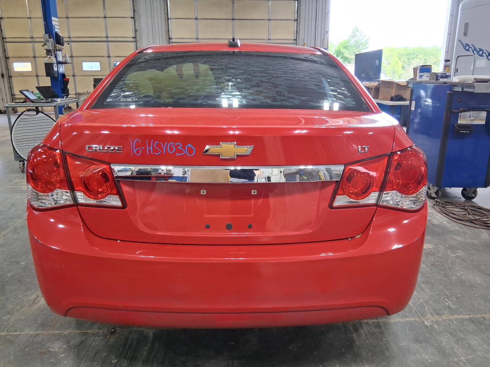 Used Rear Bumper Reinforcement Rear fits: 2016 Chevrolet Cruze gasoline Rear Gra