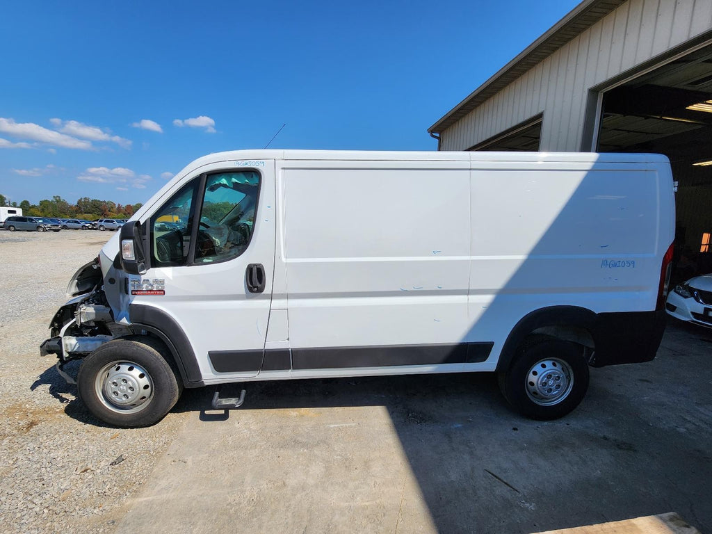 Used Left Door Mirror fits: 2019 Ram Promaster 1500 van narrow housing 9``x15``