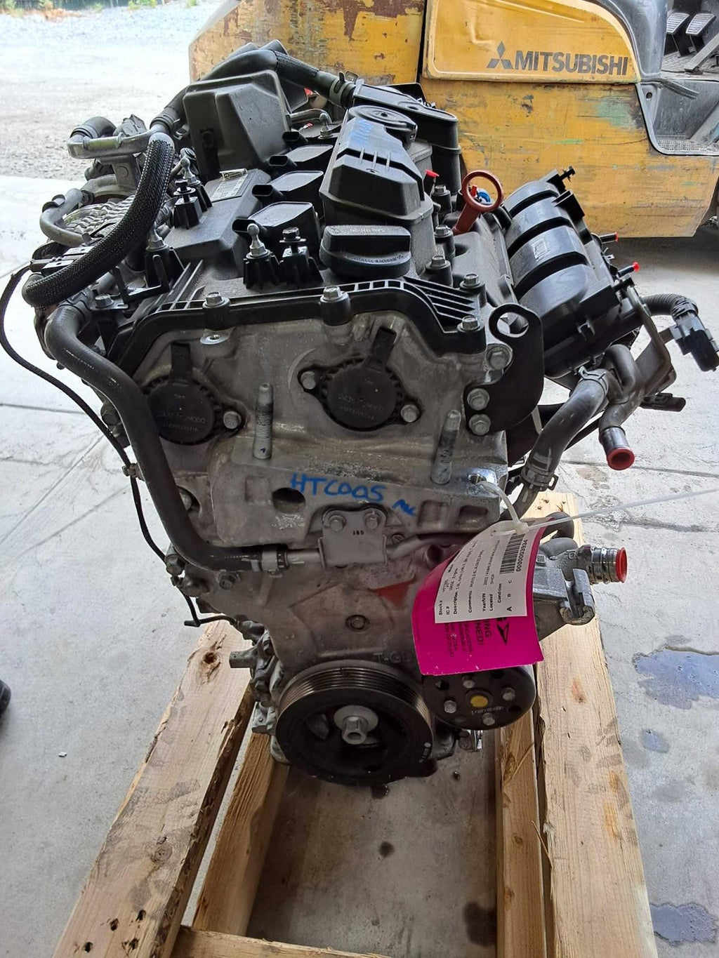 Used Engine Complete Assembly fits: 2022 Hyundai Elantra 1.6L VIN 3 8th digit tu