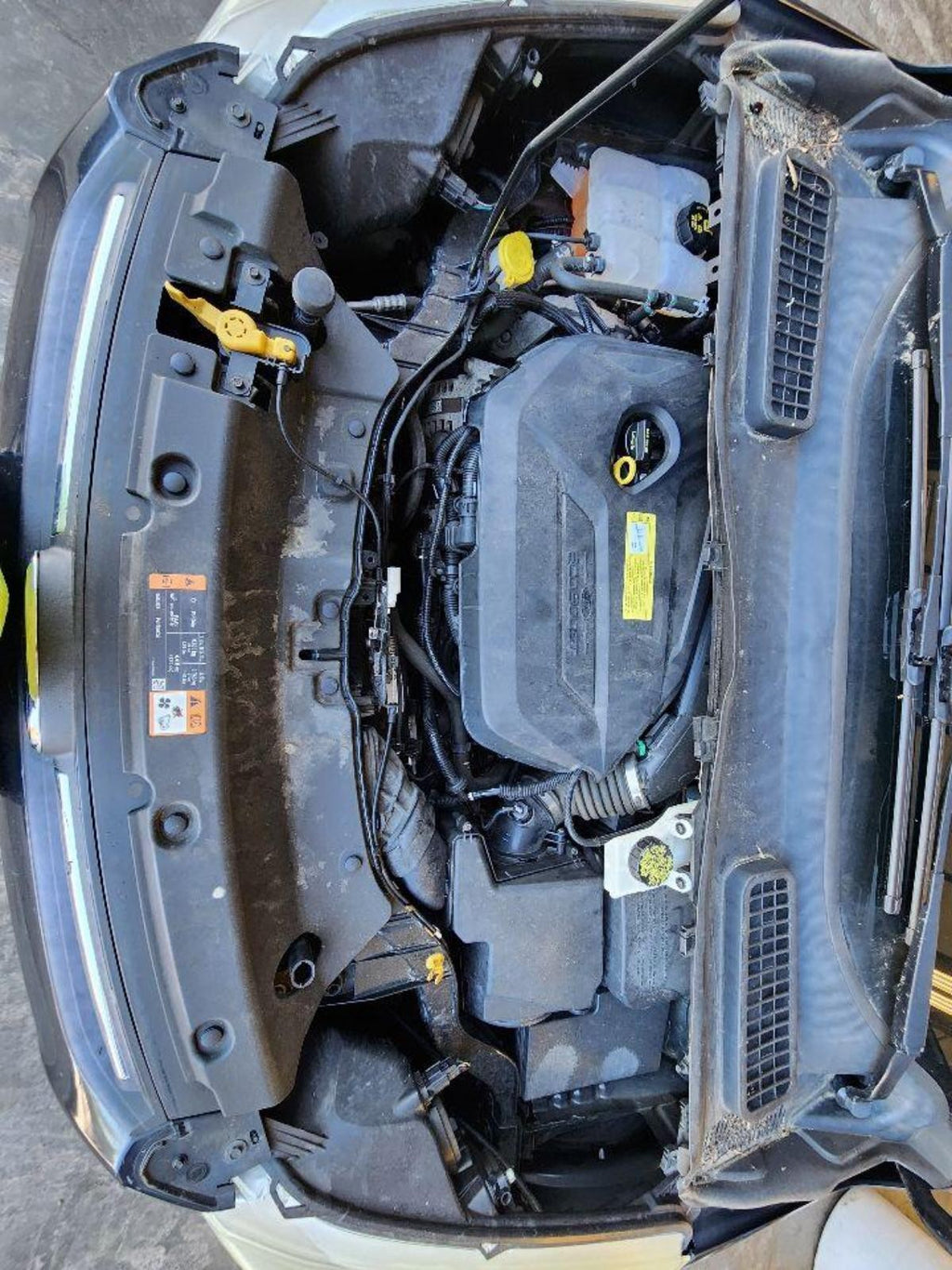 FORD ESCAPE Engine 1.6L (VIN X, 8th digit, turbo, with cylinder head temp sens