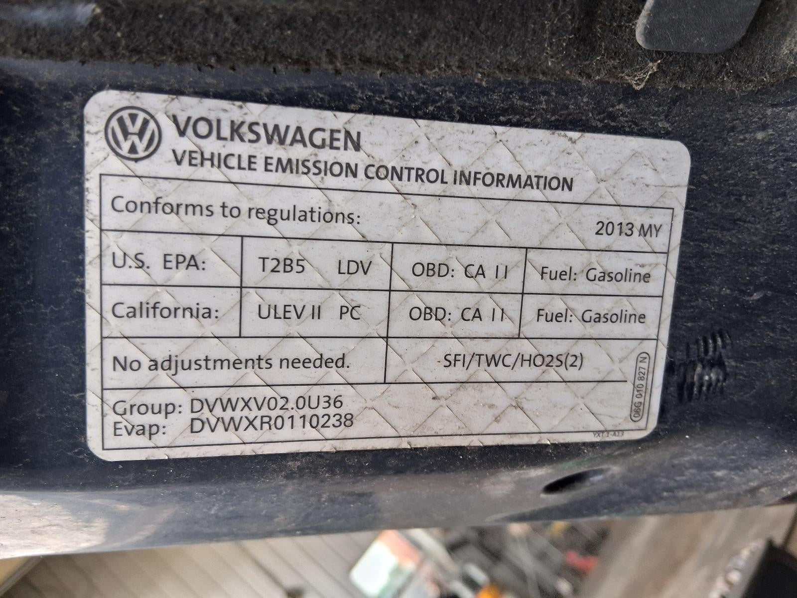 Used Right Door Mirror fits: 2013 Volkswagen Jetta power manual folding heated w