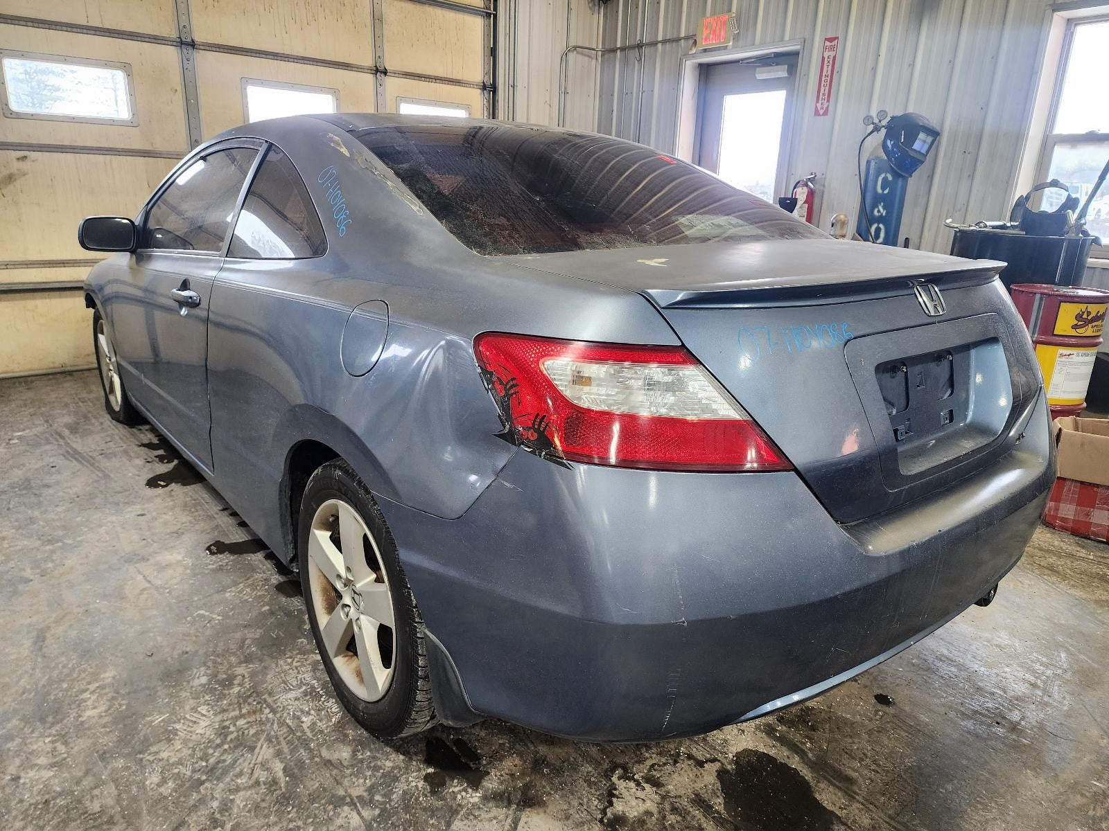 Used Engine Complete Assembly fits: 2007 Honda Civic 1.8L VIN 1 6th digit gasoli