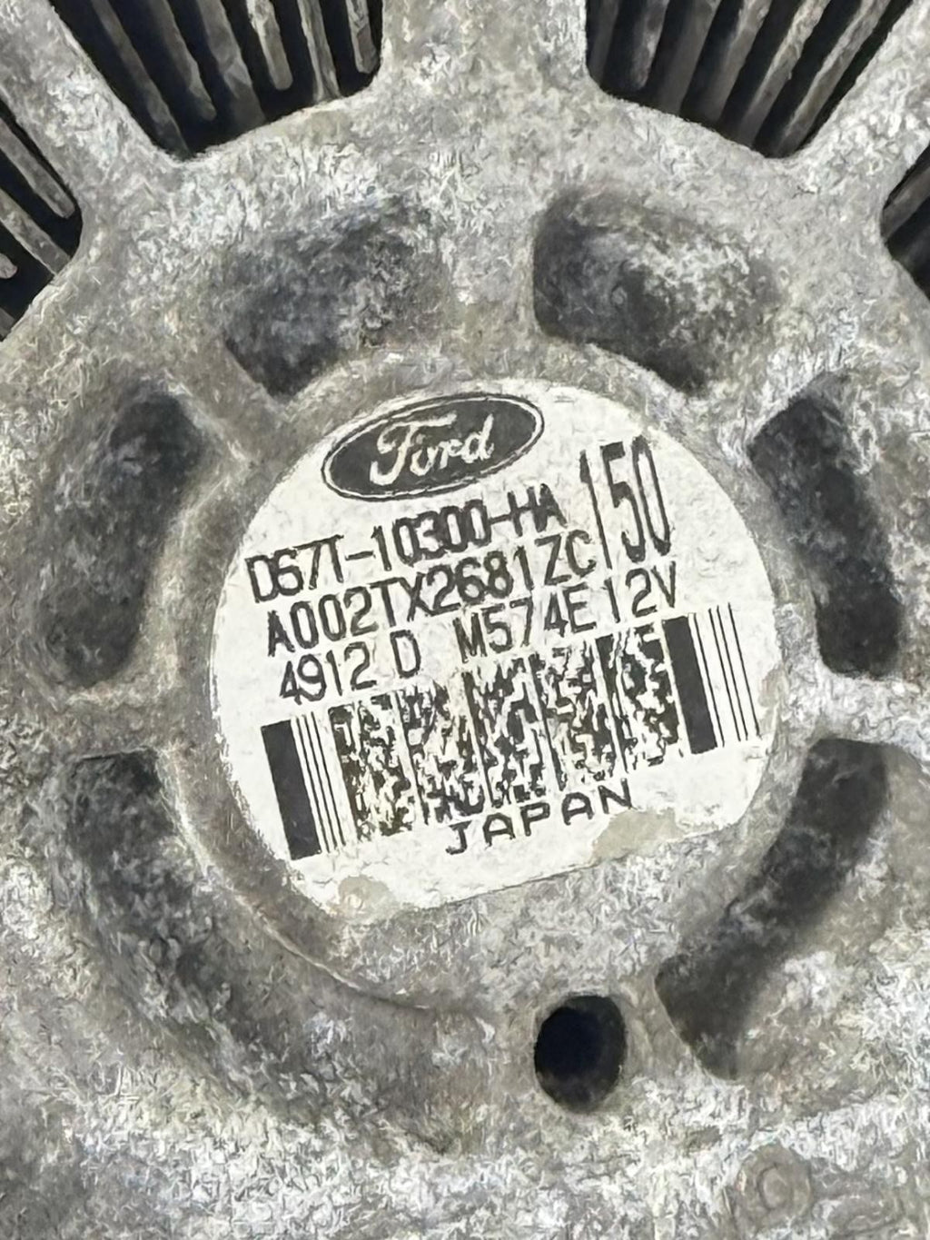2013-2020 FORD FUSION ALTERNATOR 2.5L OEM