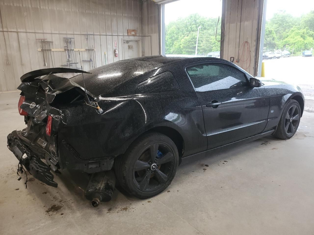 Used Front Right Fender fits: 2012 Ford Mustang w/o emblem badge holes Front Rig