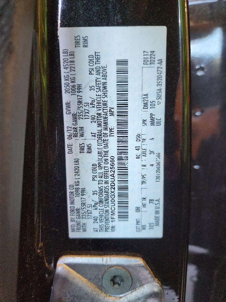 Used Starter Motor fits: 2013 Ford Escape 1.5L w/o automatic engine stop and sta