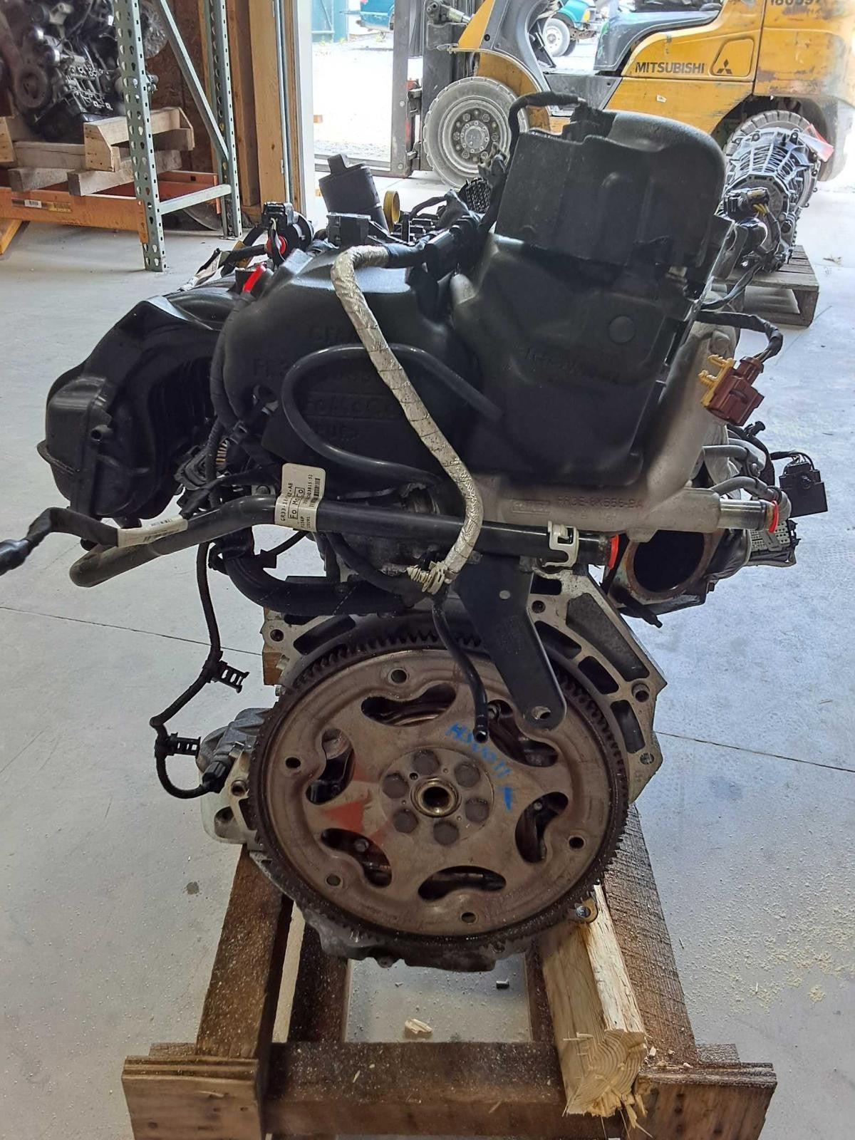 Used Engine Complete Assembly fits: 2020 Ford Mustang 2.3L VIN H 8th digit turbo