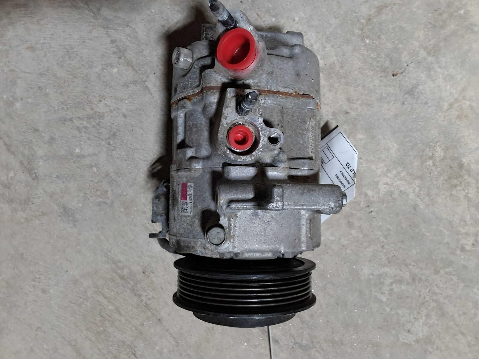Used A/C Compressor fits: 2023 Ford F150 PICKUP 2.7L turbo Grade B