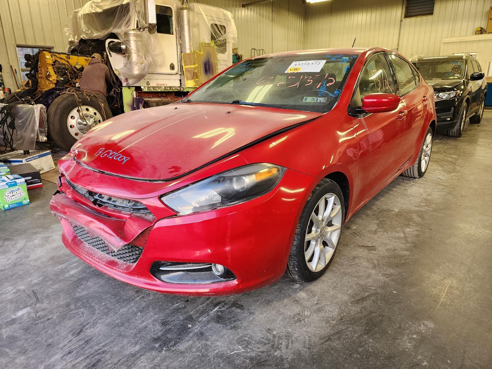 Used Rack and Pinion Assembly fits: 2013 Dodge Dart Power Rack and Pinion includ