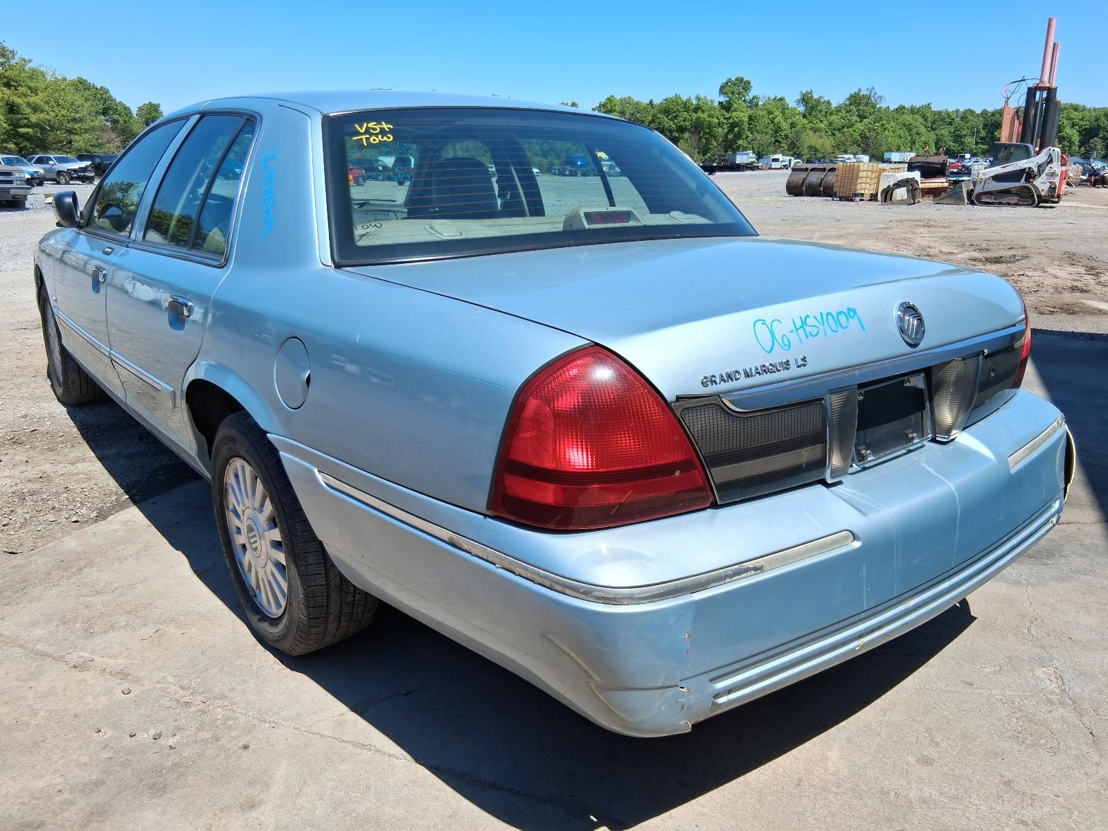 Used Rear Right Door Window Regulator Rear fits: 2006 Mercury Grand marquis elec