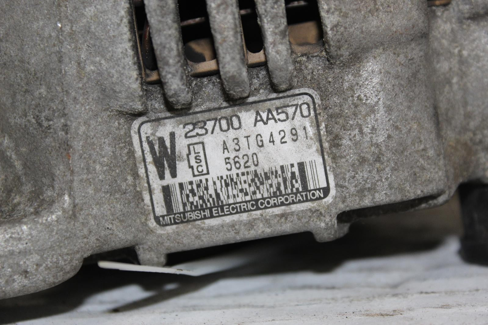 SUBARU IMPREZA Alternator (2.5L), w/turbo, WRX 06