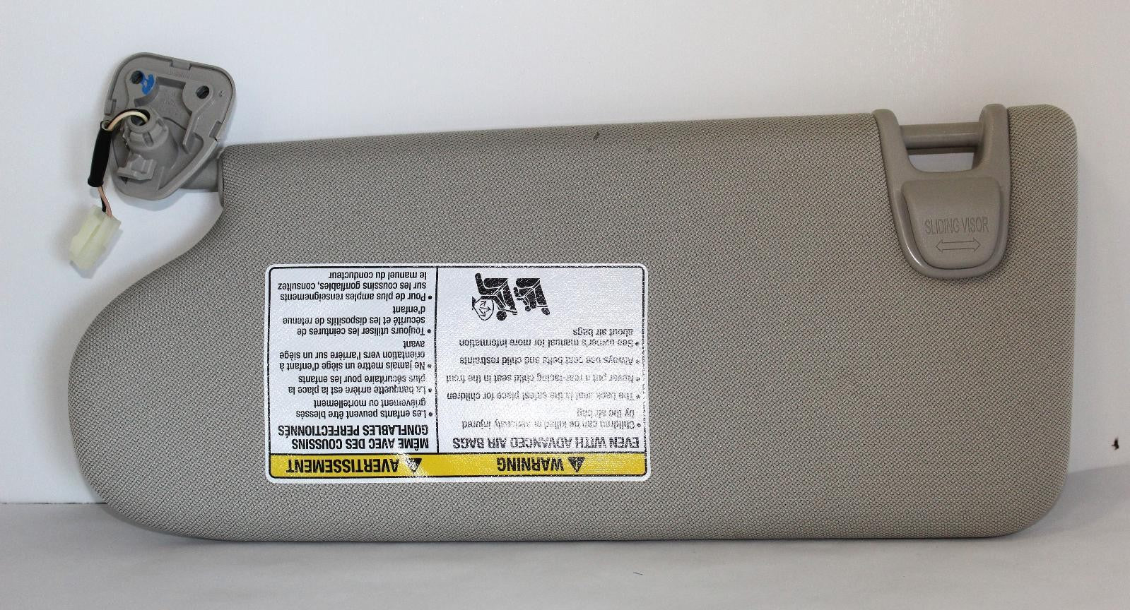 2019-2024 NISSAN MURANO Sun visor RIGHT PASSENGER SIDE