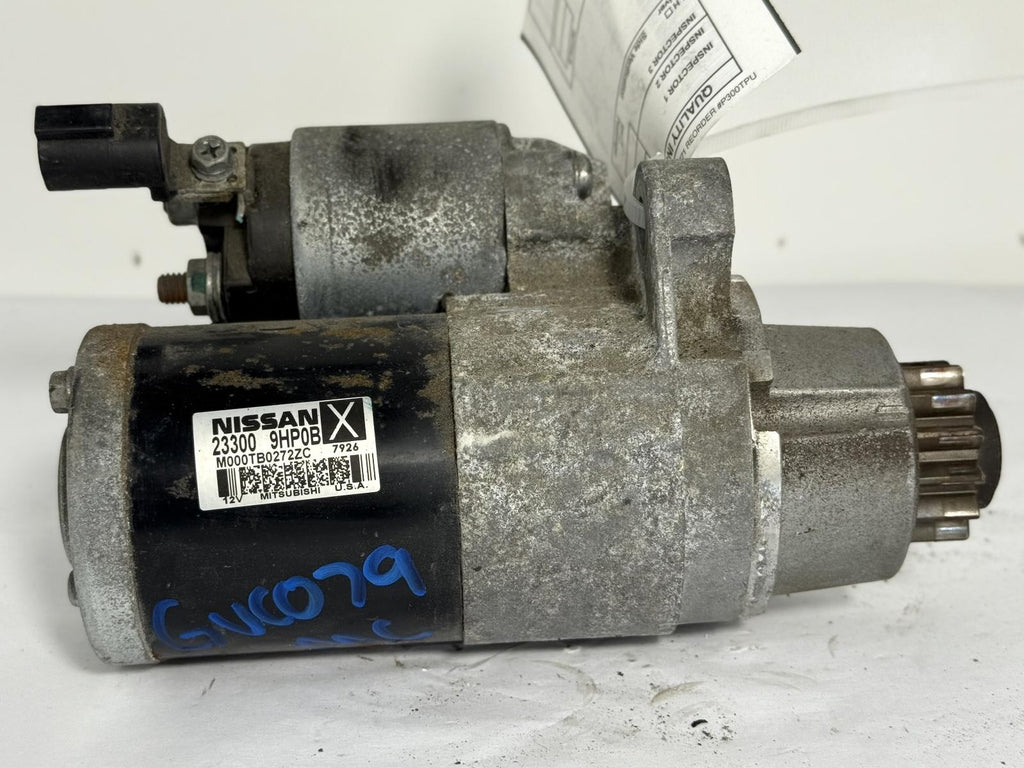 Used Starter Motor fits: 2017 Nissan Murano AT CVT Grade A
