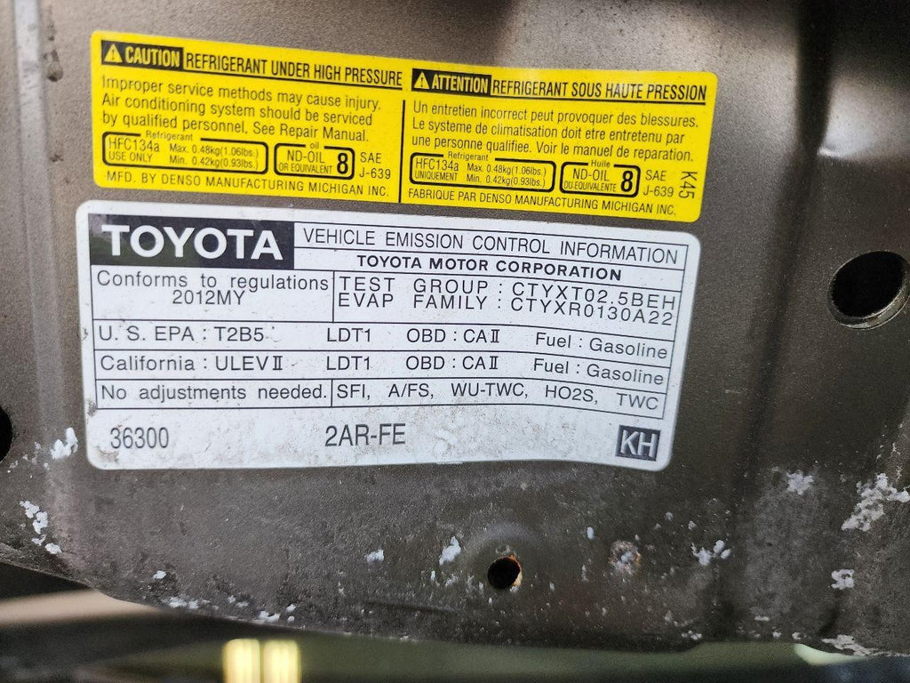 Used Windshield Wiper Motor fits: 2012 Toyota Rav4  Grade A