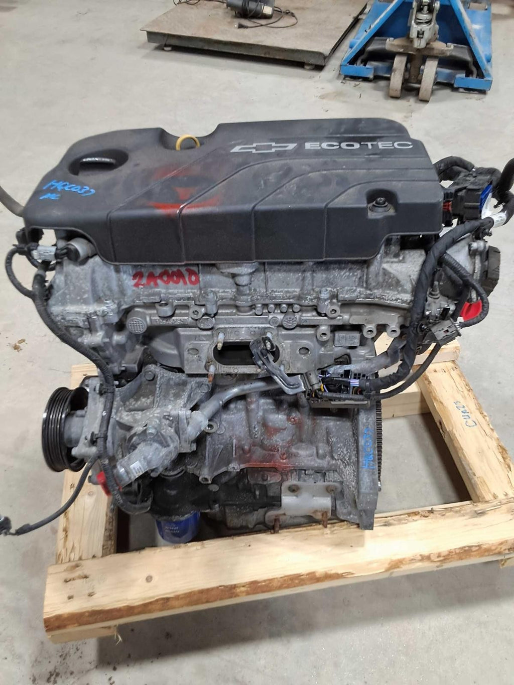 Used Engine Complete Assembly fits: 2016 Chevrolet Spark gasoline model 1.4L VIN