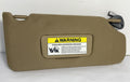 Used Right Sun Visor fits: 2006 Honda Accord w/illumination US built Right Grade