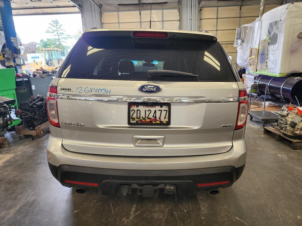 Used Left Tail Light Assembly fits: 2012 Ford Explorer w/o police package red le