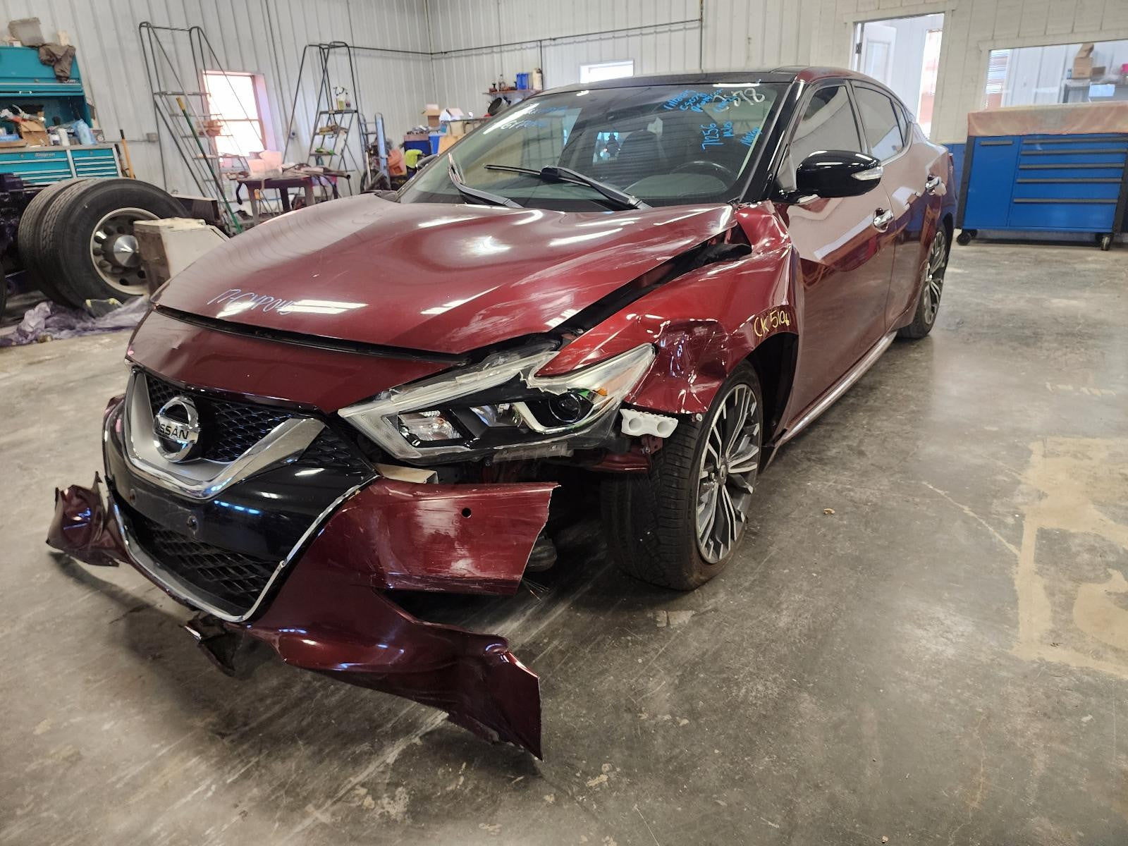 Used Speedometer Gauge fits: 2017 Nissan Maxima Analog cluster MPH from 12/01/15