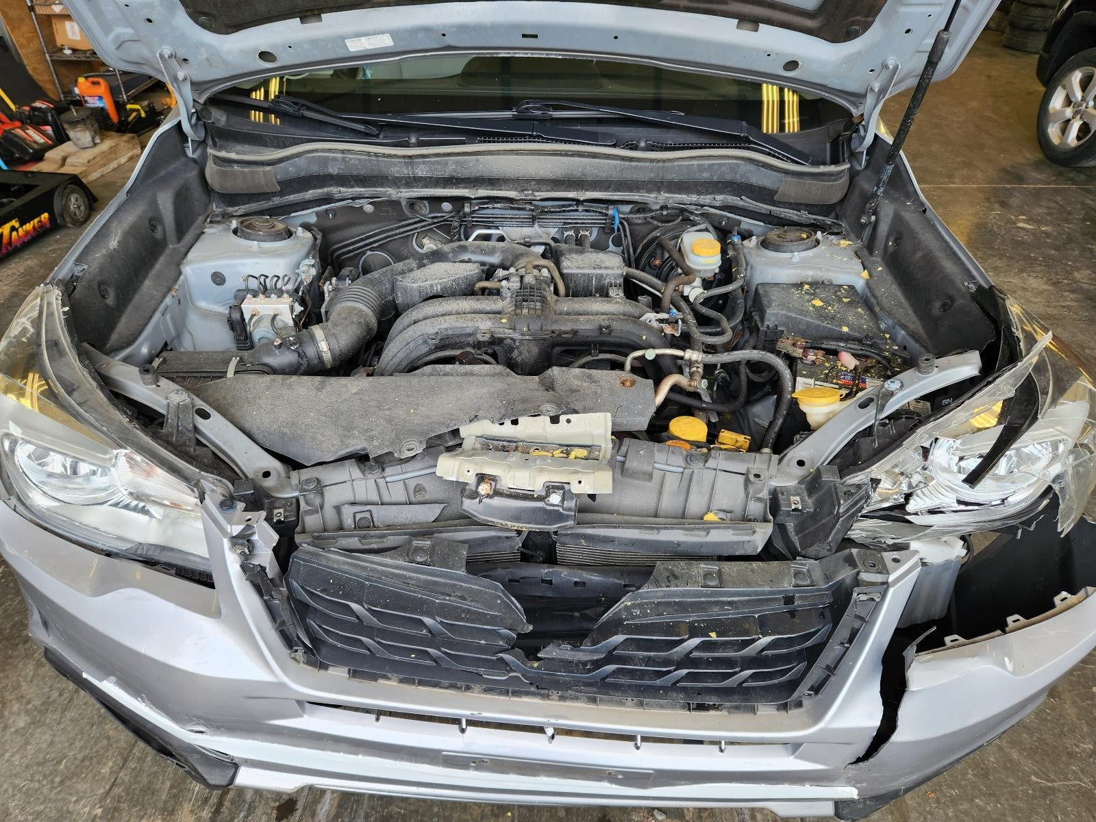 Used Steering Column fits: 2017 Subaru Forester floor shift conventional ignitio