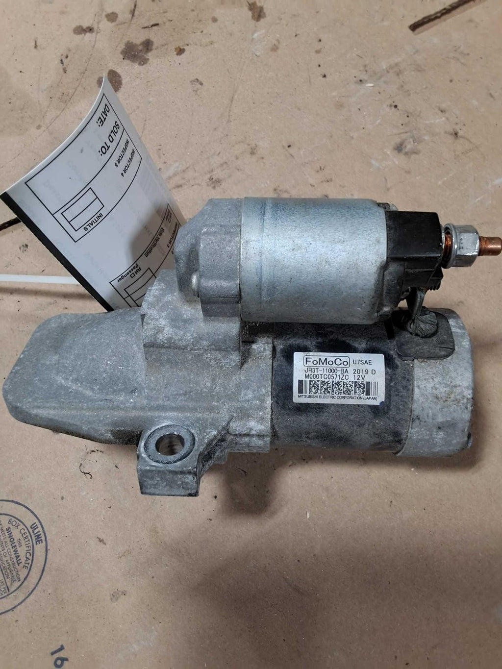 Used Starter Motor fits: 2020 Ford Mustang 2.3 Grade B