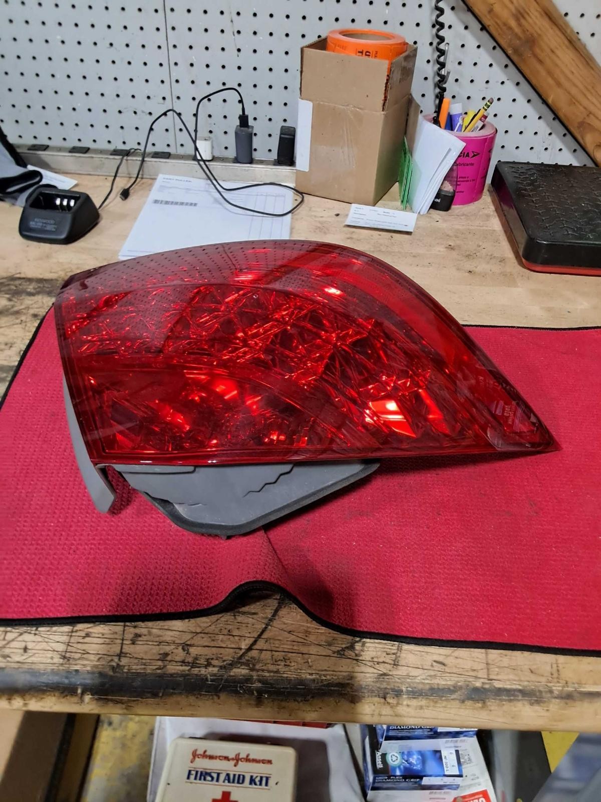 Used Left Tail Light Assembly fits: 2007 Honda Accord Sdn VIN M 5th digit Left G