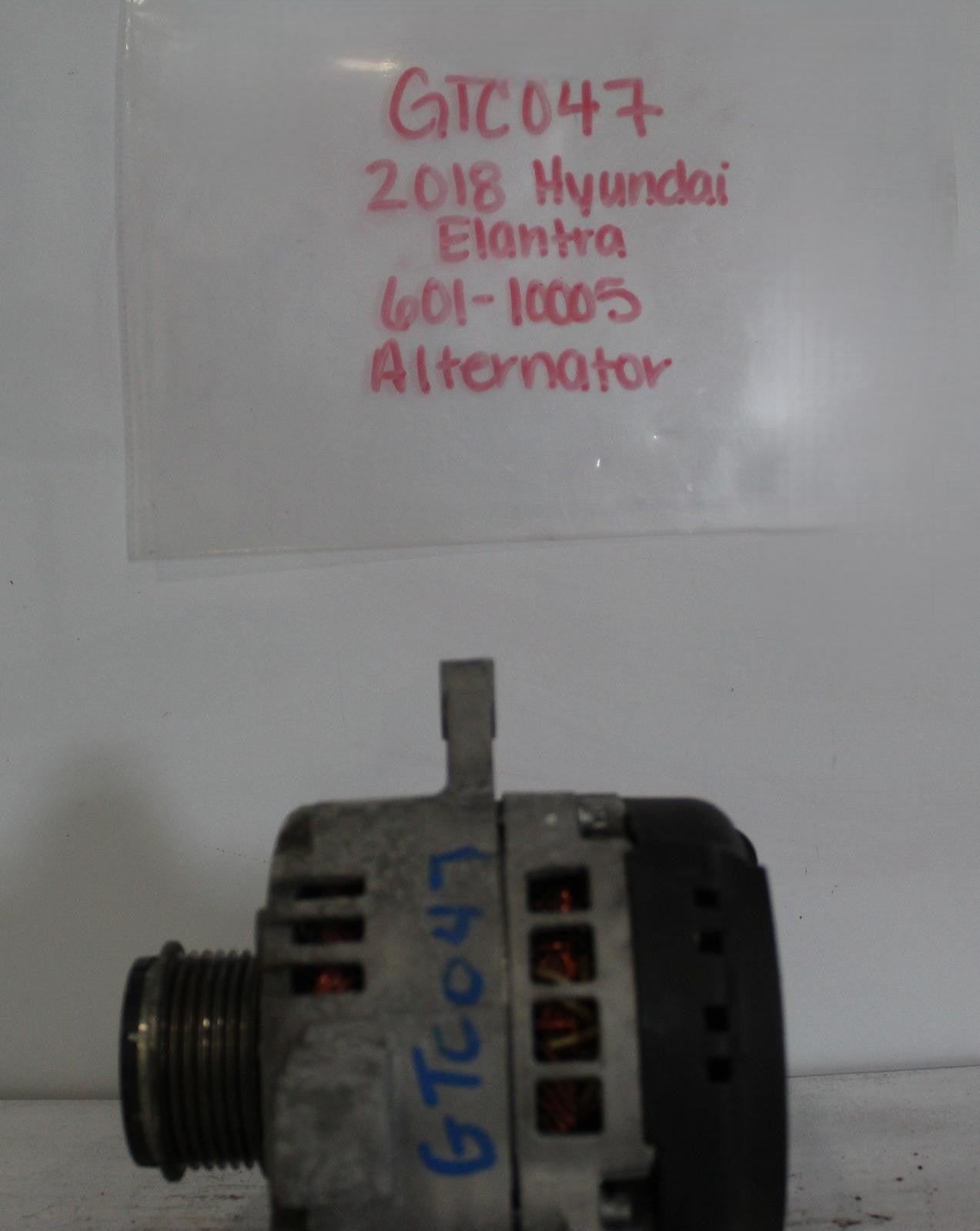 HYUNDAI ELANTRA Alternator Sedan, US built, 2.0L 17 18 19 20