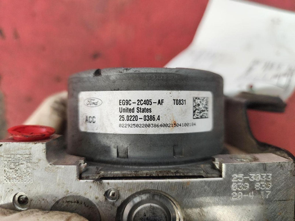 FORD FUSION Anti-Lock Brake Part Assembly; 2.0L, VIN 9 (8th digit, turbo) 14 1