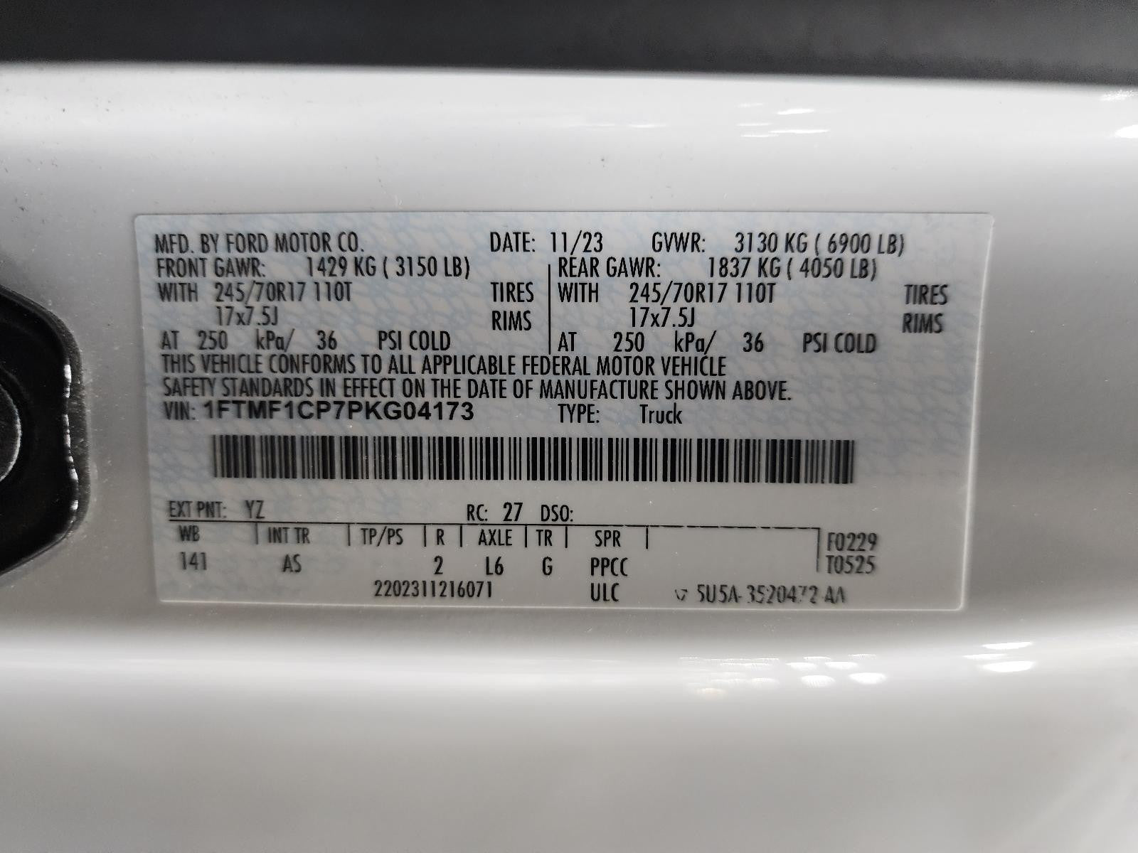Used Infotainment Display fits: 2023 Ford F150 PICKUP front center dash 8.00`` s