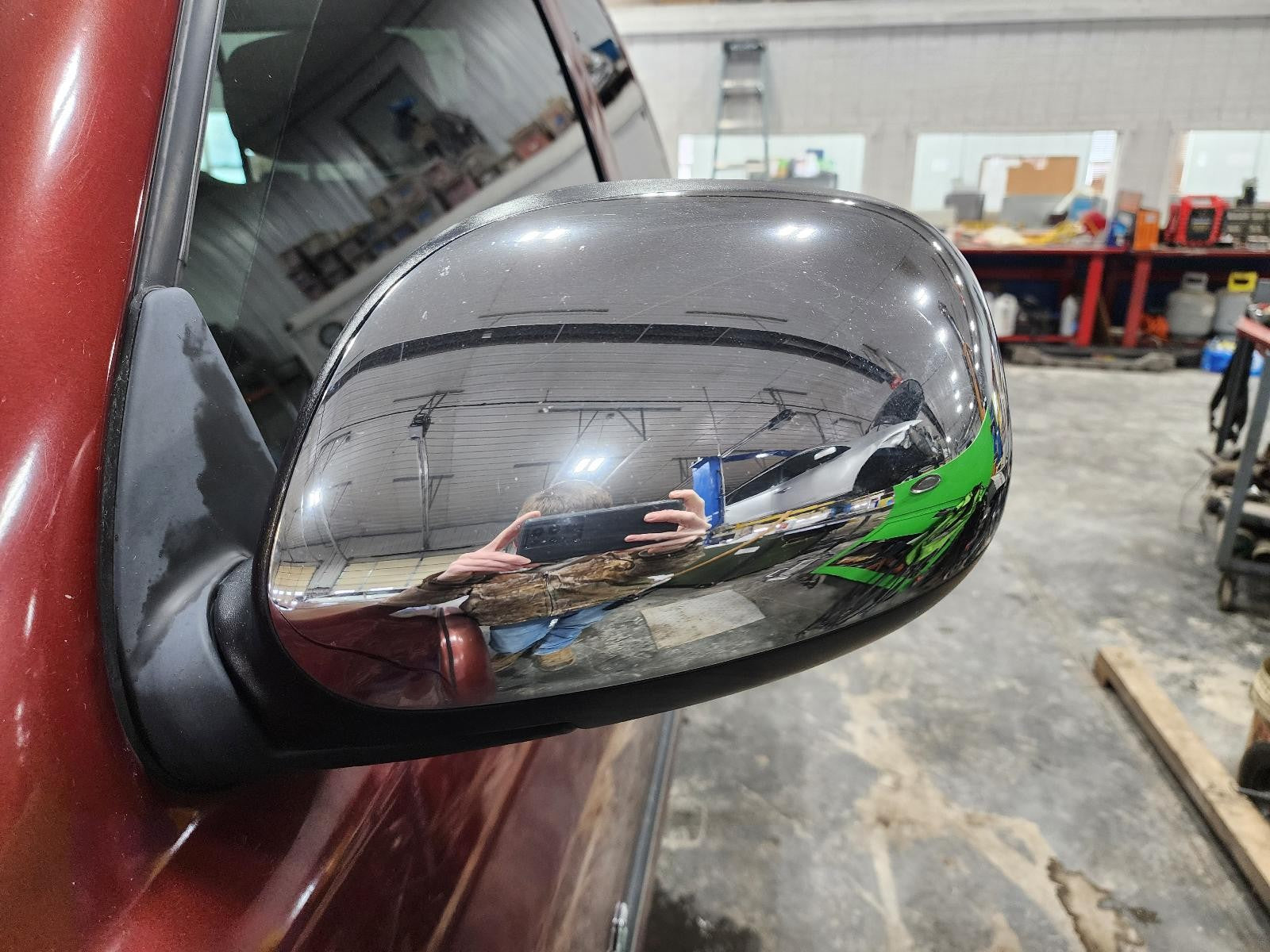 Used Left Door Mirror fits: 2003 Toyota Tundra Power exc. Limited heated Left Gr